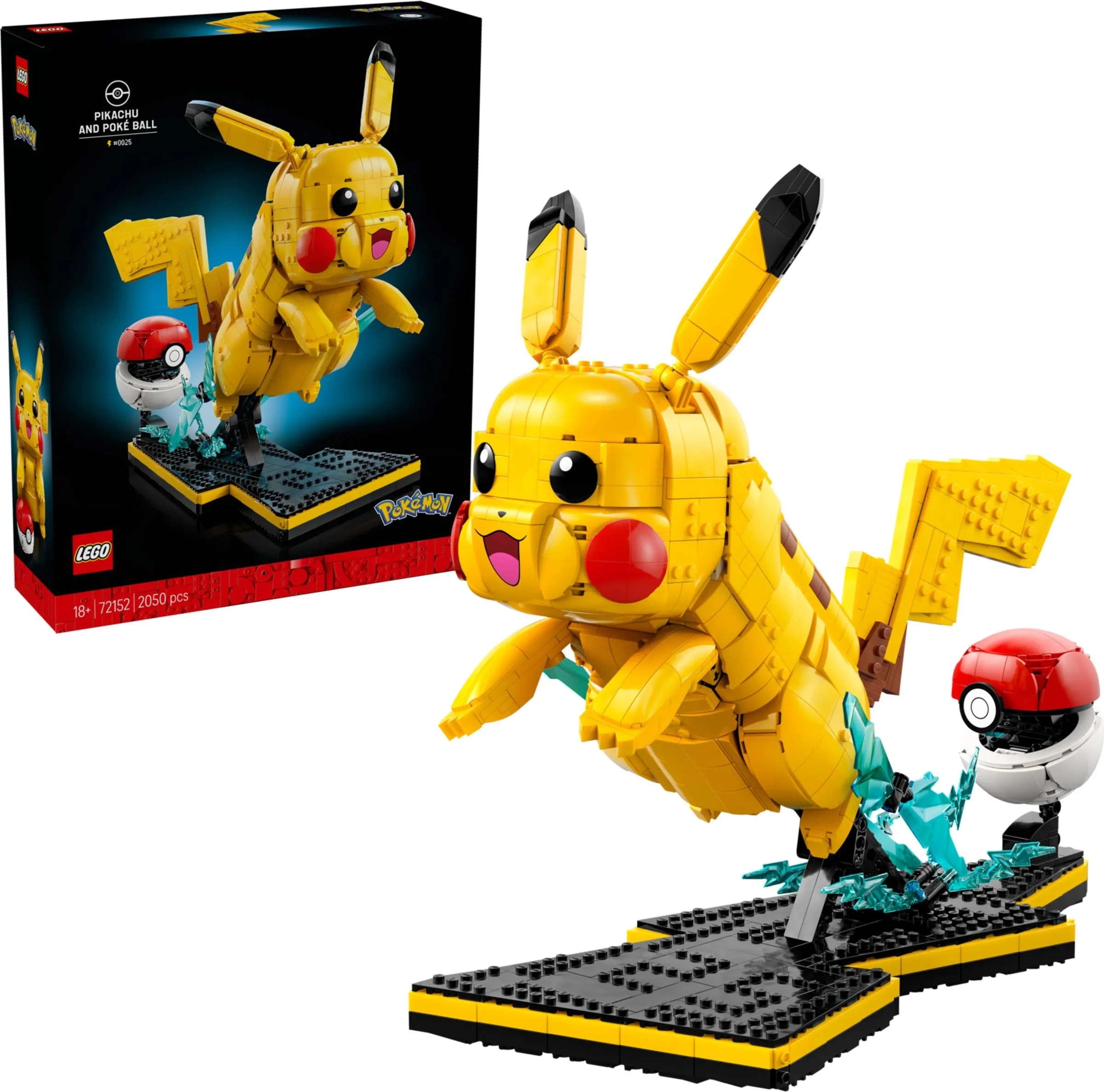 LEGO® Pokémon 72152 - ピカチュウ - RentaBrick